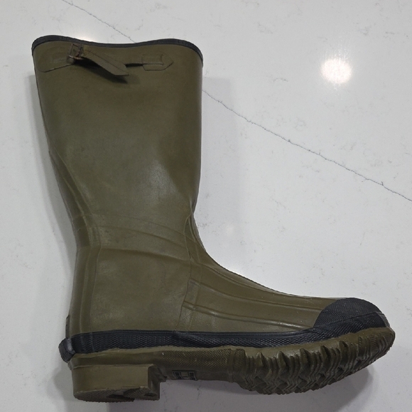 Itasca Men\'s Olive Rubber Boots Sz10 Pre-owned main image 7
